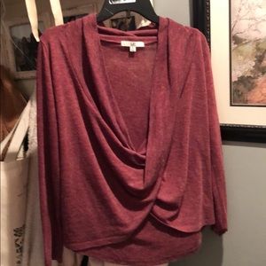 YA Los Angeles Criss Cross Knot Front top